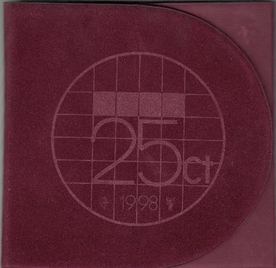 Beschrijving: 8,90 Gulden ORIGIN.SET(6) THEMA 25 CENT